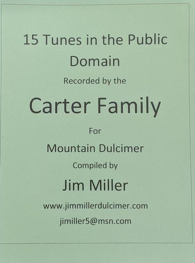15 Tunes In The Public Domain Recorded By The Carter Family, Volume 1 cover