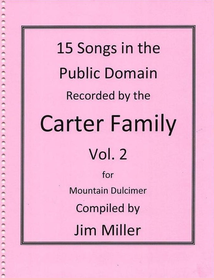15 Tunes In The Public Domain Recorded By The Carter Family, Volume 2 cover