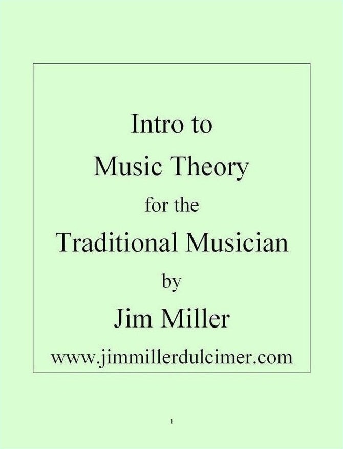 Intro To Music Theory For The Traditional Musician cover