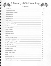 A Treasury Of Civil War Songs, image 2