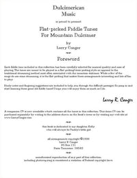 Flat-Picked Fiddle Tunes For Mountain Dulcimer, image 3