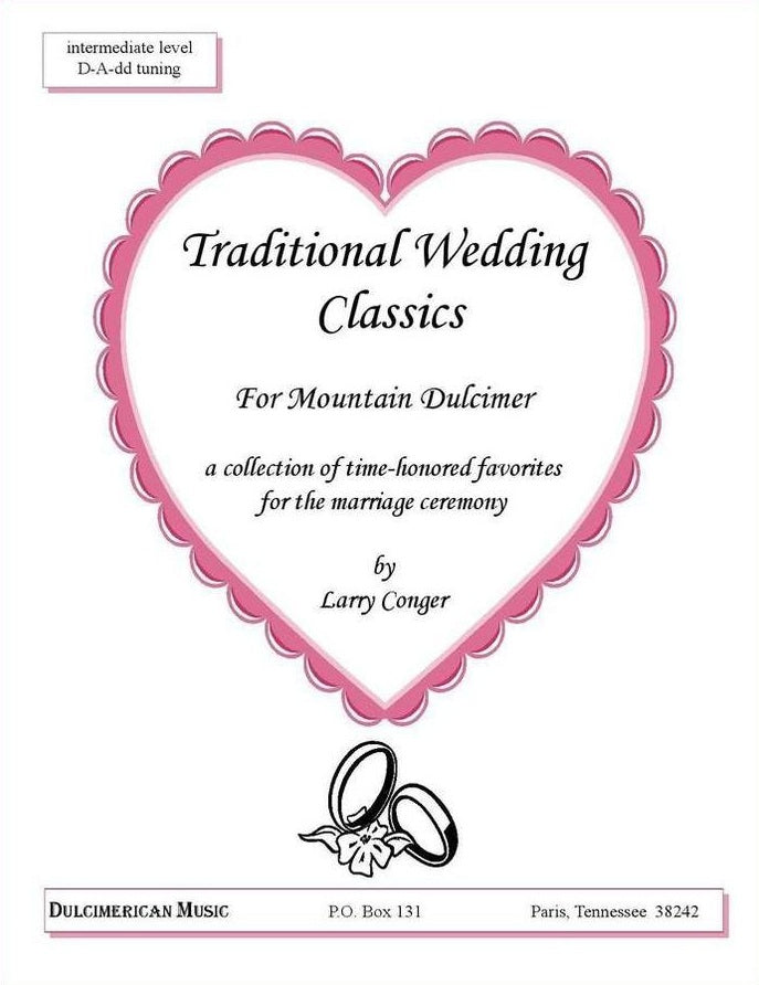 Traditional Wedding Classics For Mountain Dulcimer cover