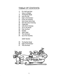 Hugo's Sing-A-Long Dulcimer Christmas Songbook, image 2